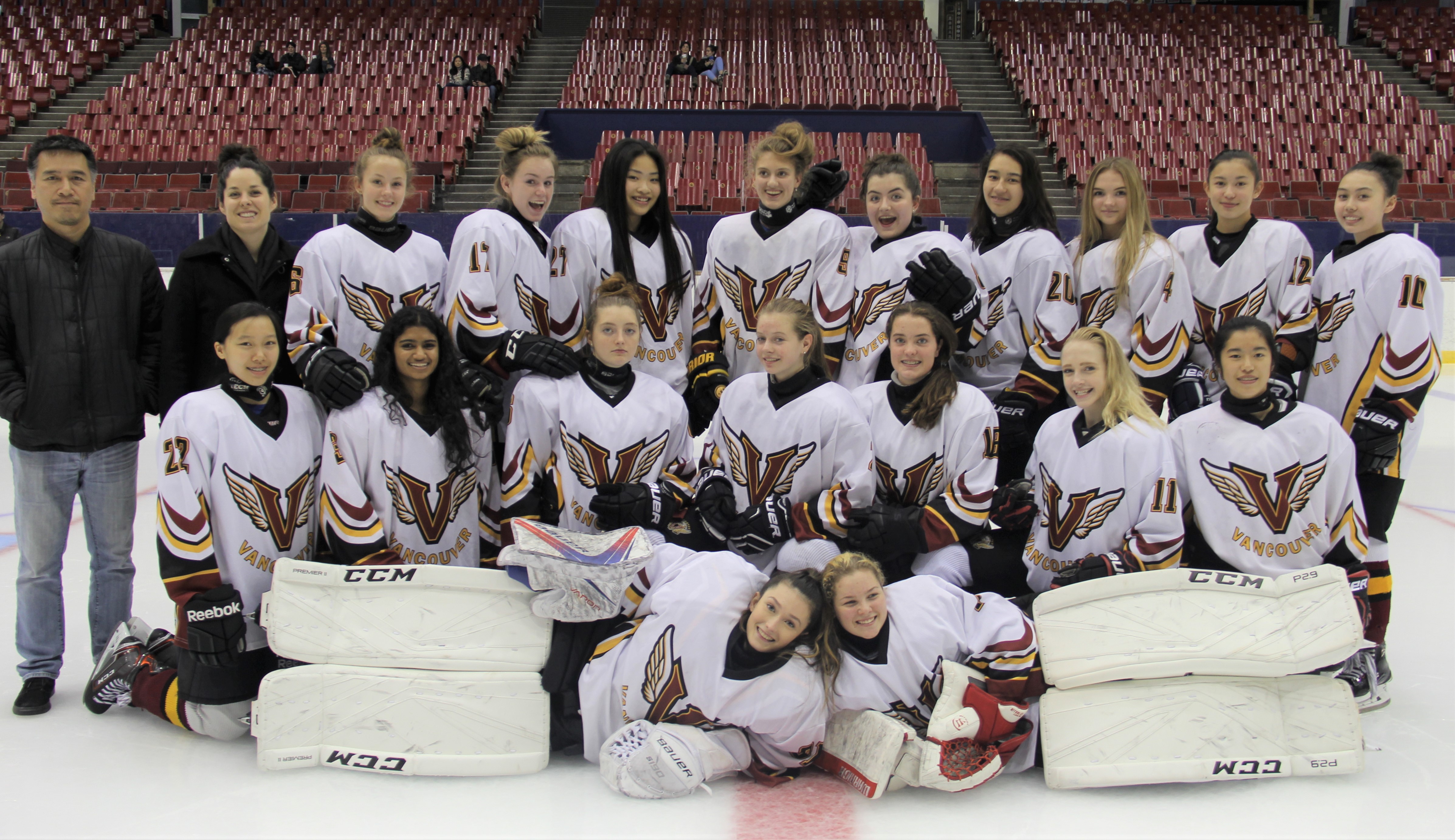 Vancouver Female Hockey – Minor Hockey Association of the Year!